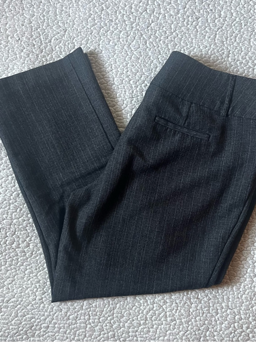 Apt. 9 Women's Charcoal Pinstripe Dress Trousers